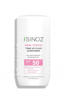 SINOZ Pink Touch Tone Up Fluid Sunscreen SPF 50 + - 50 ml